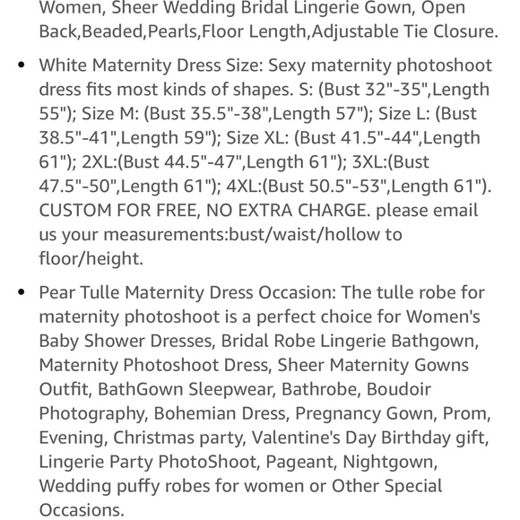 Maternity photo shoot dress - Picture 6 of 8